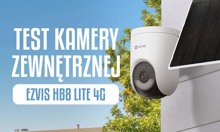 EZVIZ HB8 Lite 4G KIT - Monitoring bez kabli, bez problemów.