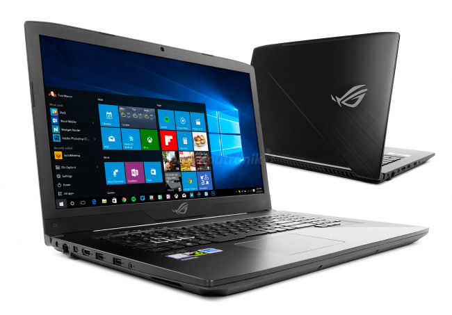 Asus GL703VD i7-7700HQ 8GB 240SSD GTX1050-4GB W10