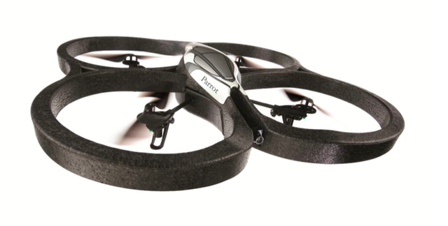 Quadricopter do gier wideo pilotowane przez Wi-Fi