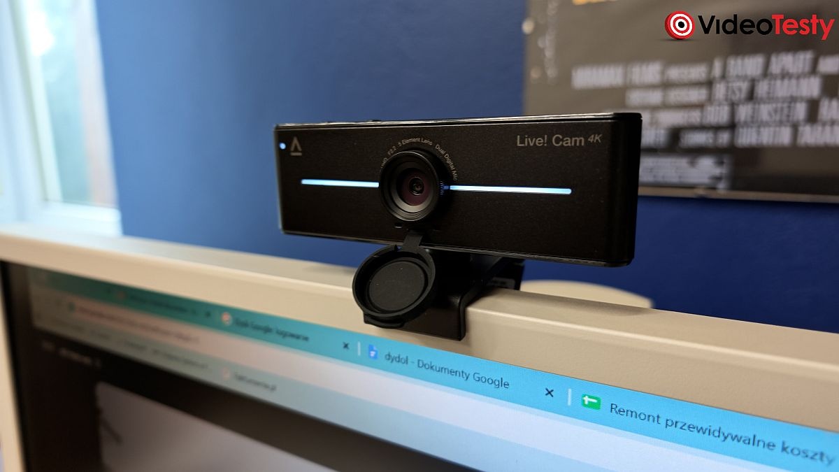 Creative Live! Cam 4K kamera internetowa design
