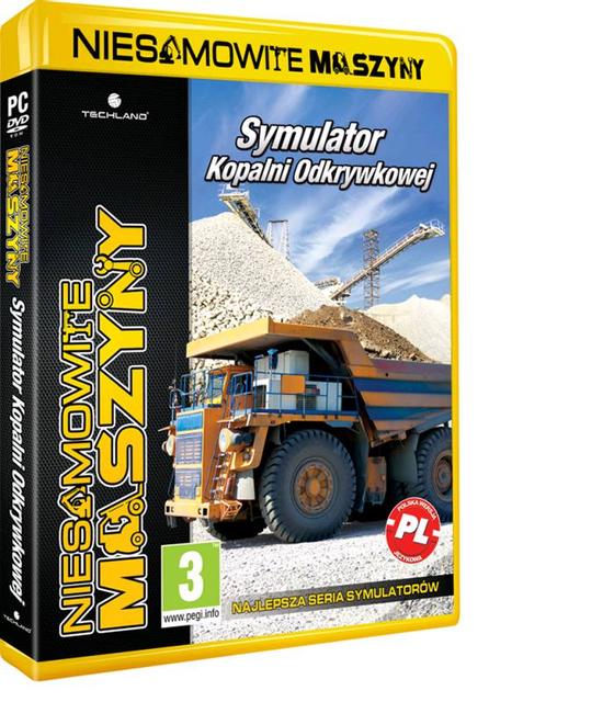 SYMULATOR KOPALNI ODKRYWKOWEJ NOWOŚCIĄ W SERII NIESAMOWITE MASZYNY