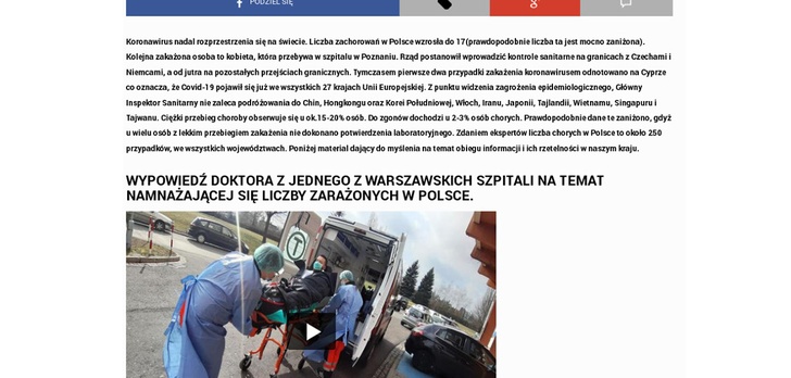 Fałszywe newsy o koronawirusie źródłem internetowych oszustw