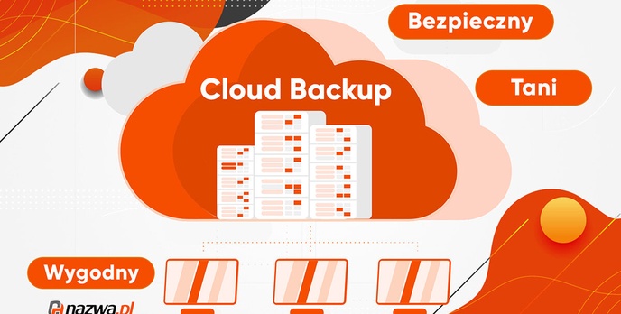 Niezwykle wygodny Cloud Backup w nazwa.pl!