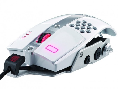 Thermaltake Tt eSPORTS Myszka dla graczy - Level 10 M 8200 DPI Laser Iron White