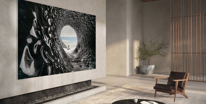 Samsung przedstawia telewizor MicroLED z ekranem 110 cali