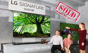 Pierwszy telewizor LG OLED 8K został sprzedany w Polsce za 130 000 zł