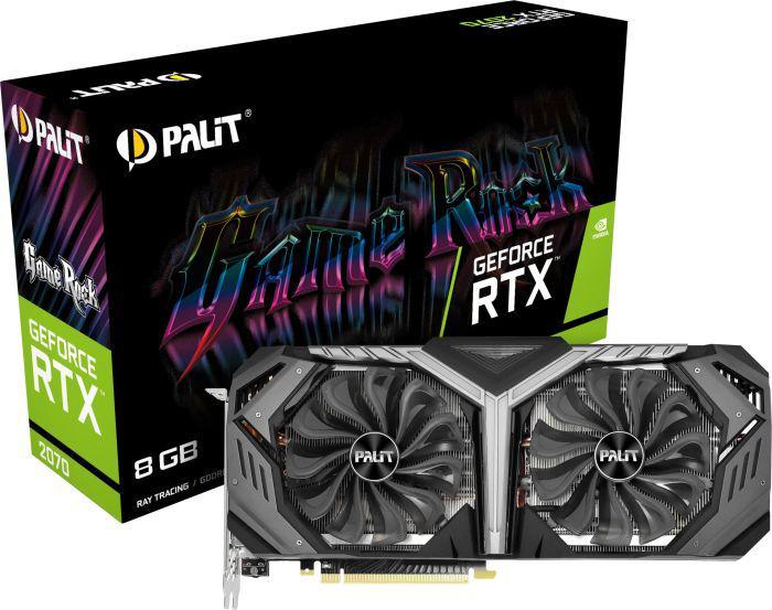 Palit GeForce RTX 2070 GameRock 8GB GDDR6 256BIT (NE62070U20P2-1061G)