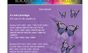 ActiveJet AB-M1100R multipack tusz czarny, cyan, magenta, żółty do drukarki Brother (zamiennik Brother LC1100, LC980) Premium