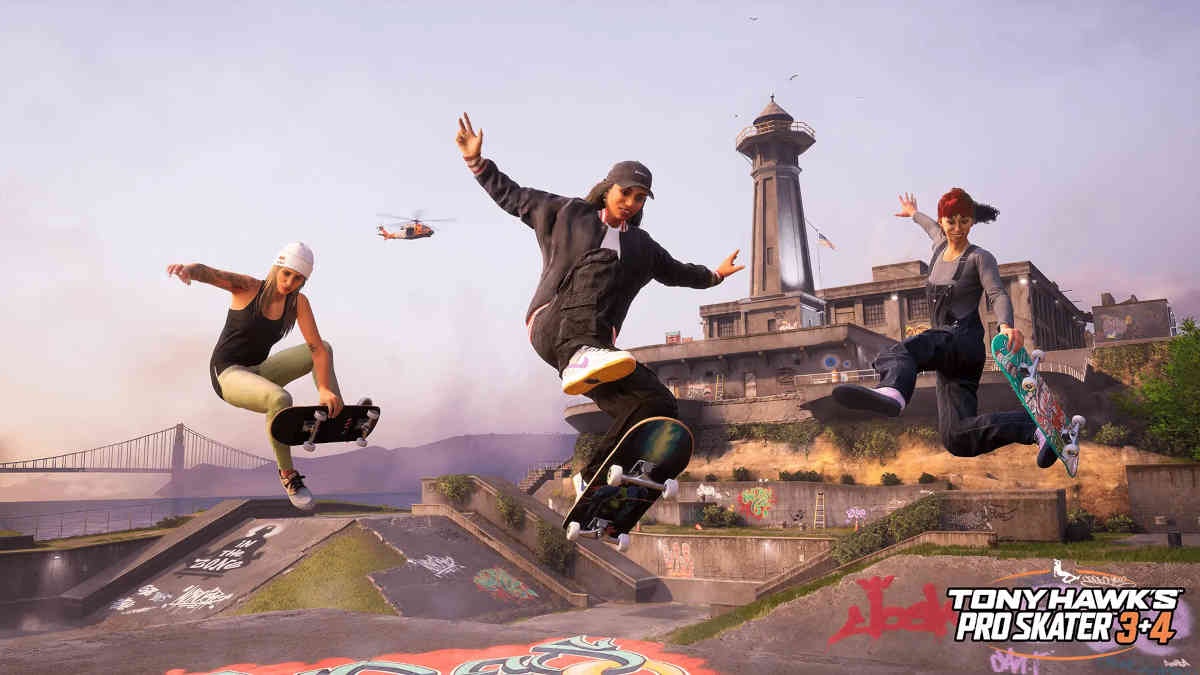 Tony Hawk's Pro Skater 3+4 - Triki na desce