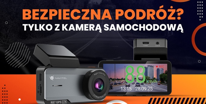 Niedroga kamera 2,7K - Navitel R87 GPS