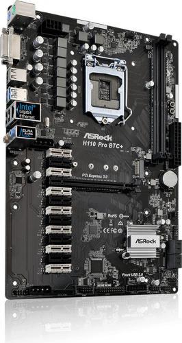 Asrock H110 PRO BTC+ ( LGA 1151 ; 2x DDR4 DIMM ; ATX )