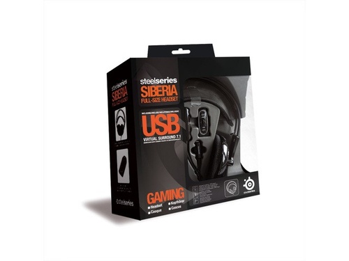 SteelSeries Słuchawki SIBERIA V2 BLACK USB