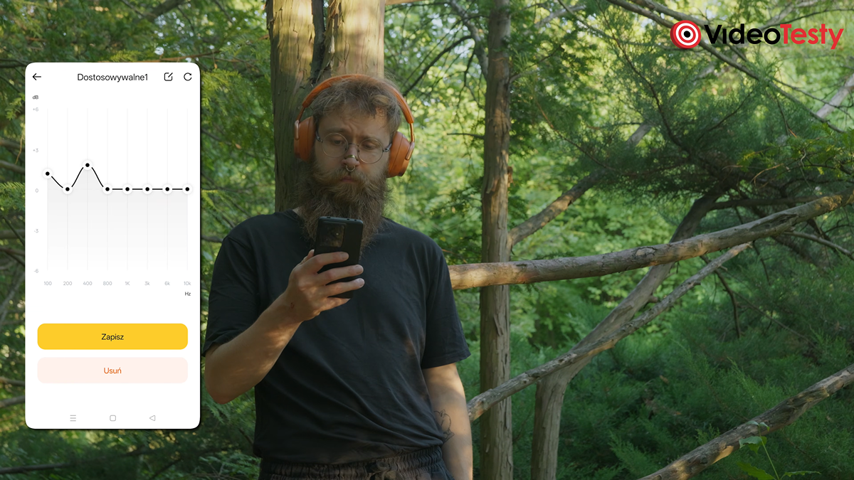 Zbliżenie na profile Baseus Inspire XH1