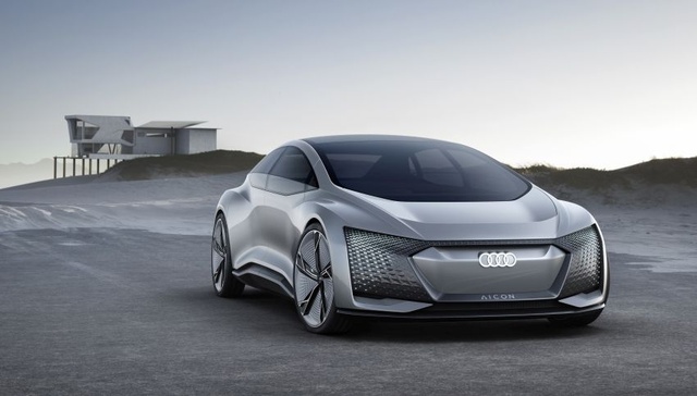 Przedpremierowy pokaz autonomicznego pojazdu Audi Aicon