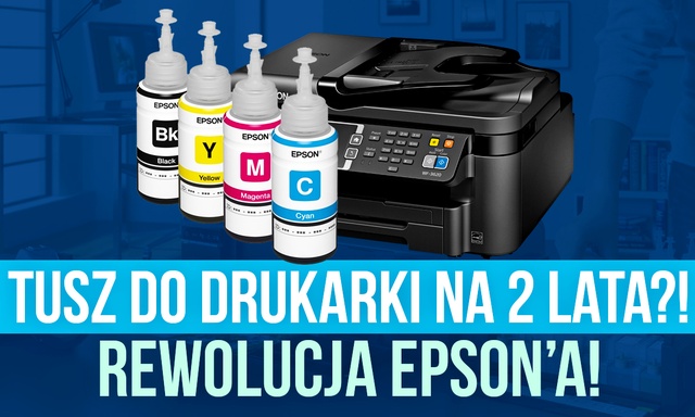 Tusz do Drukarki na 2 Lata? Drukarki ITS L382, L386, L486 od Epsona