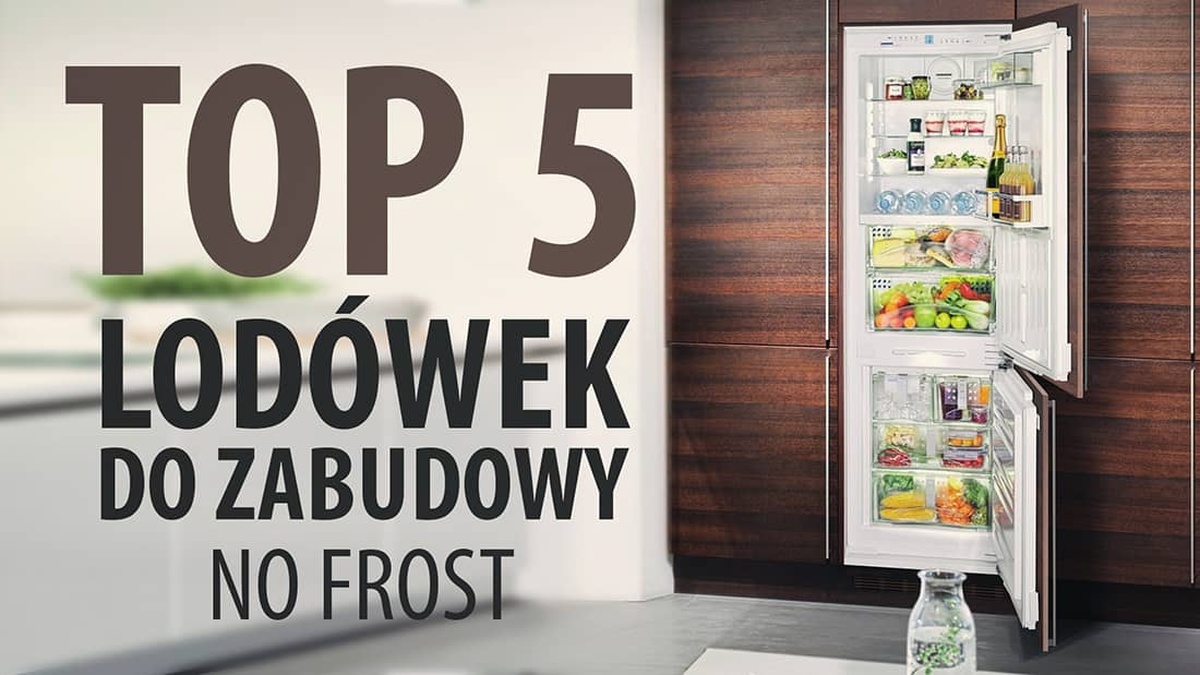 TOP 5 Lodówek do zabudowy z systemem No Frost