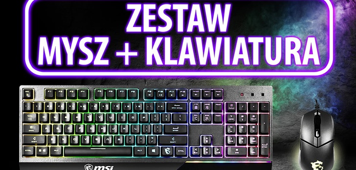 Test MSI GK30 Combo - Mysz i klawiatura z RGB