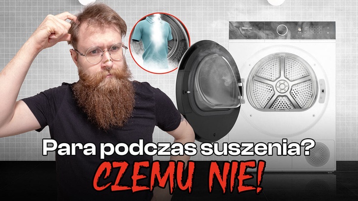 Nowoczesna suszarka: sprawdzamy Hisense 5i DH5I104BWAB