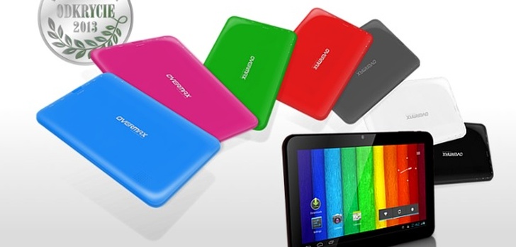 Kolorowy tablet NewBase 2 Overmax  w najmodniejszych barwach !