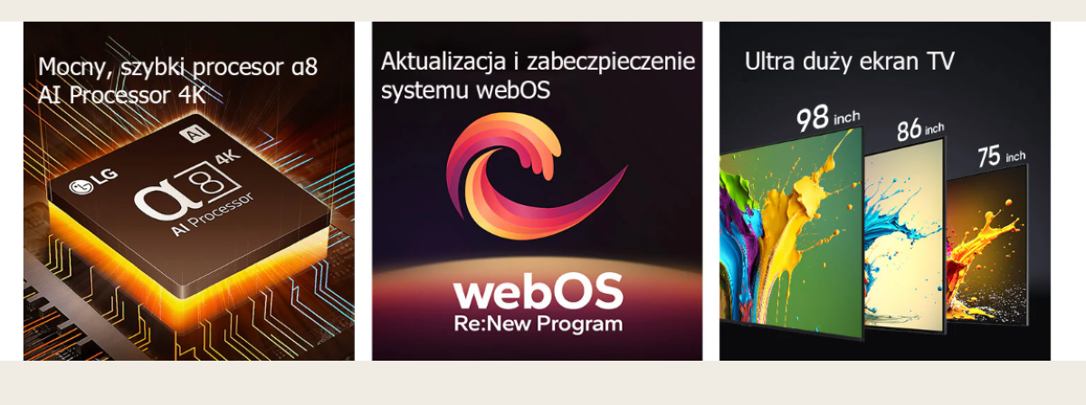 Zalety telewizorów QNED LG