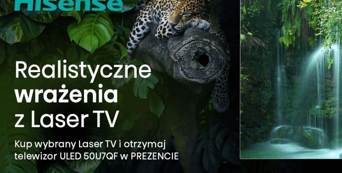 Drugi telewizor za darmo? Promocja do projektora Hisense