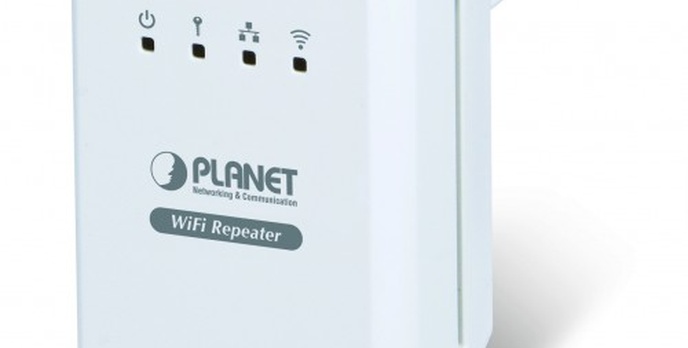 Kompaktowy uniwersalny Repeater 2.4GHz 802.11n marki Planet Technology