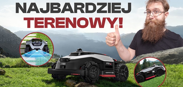 Terenowy robot koszący? TEST Dreame A3 AWD Pro