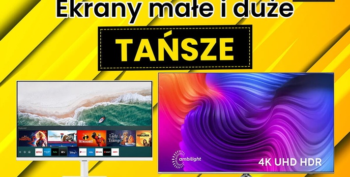 Monitor lub telewizor taniej! Samsung Smart i propozycja gamingowa