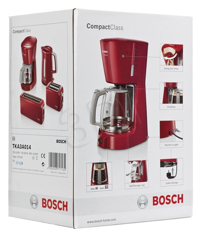 BOSCH TKA 3A014 (1100W / czerwony) BOSCH TKA 3A014 (1100W / czerwony)