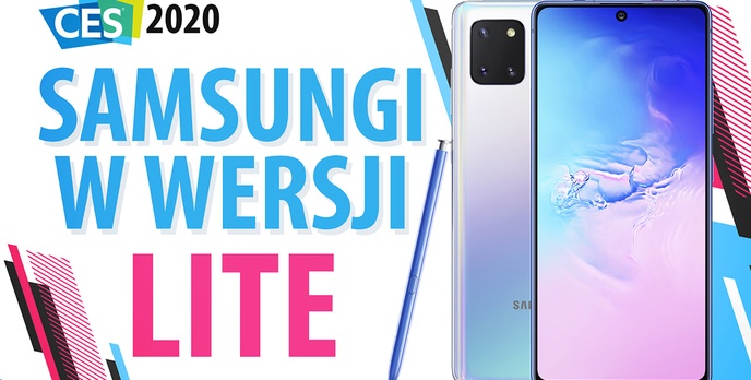 Premiera tańszych flagowców Samsunga - S10 Lite i Note 10 Lite