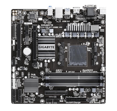 Gigabyte GA-78LMT-USB3 R2 ( AM3+ AM3 ; 4x DDR3 DIMM ; Micro ATX )