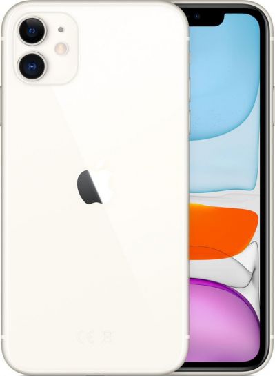 Apple iPhone 11 64GB Dual SIM Biały (MHDC3)