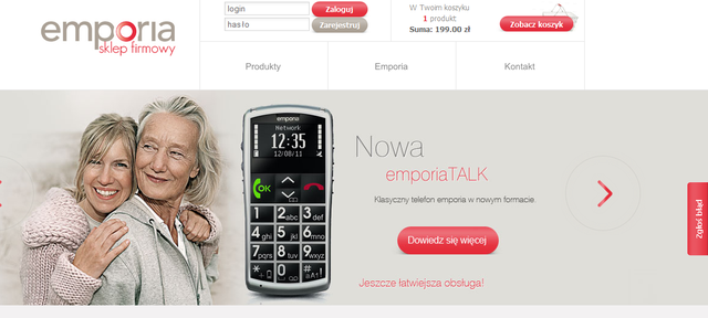 Senior jest w Internecie - każdy to widzi