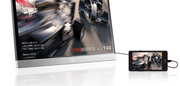 AOC wprowadza na rynek 27-calowy monitor myPlay z funkcją MHL 