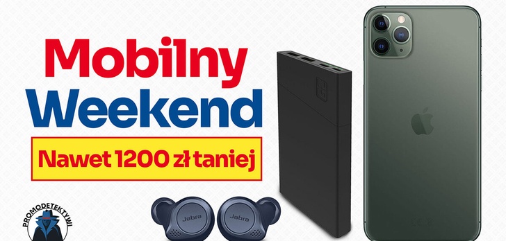iPhone 11 Pro Max taniej o 1200 zł - Sprawdź Mobilny weekend promocji!