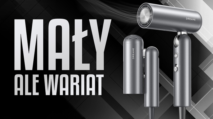 Suszarka Dreame Glory Pocket. Stylizacja włosów 3-w-1