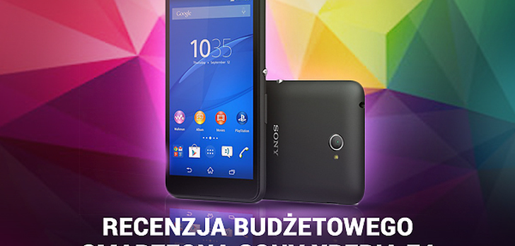 Recenzja Budżetowego Smartfona Sony Xperia E4