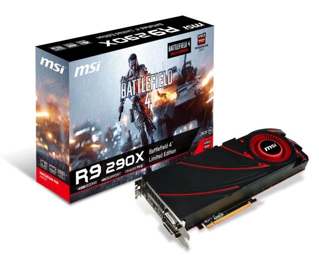 Teraz kupując kartę graficzną MSI Radeon R9 otrzymamy Battlefielda 4 w prezencie!