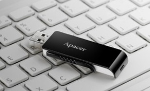 Apacer Flash Drive AH350 32GB USB 3.0 Black