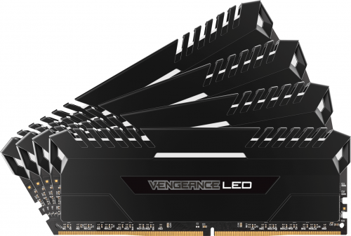 Corsair Vengeance LED DDR4, 4x8GB, 3200MHz, CL16 White (CMU32GX4M4C3200C16)