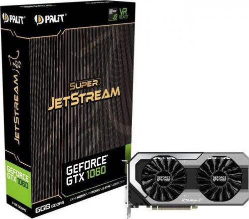 Palit GeForce GTX 1060 3GB SuperJetStream GDDR5 (192 Bit) DVI, HDMI, 3xDP, BOX (NE51060S15F9J)