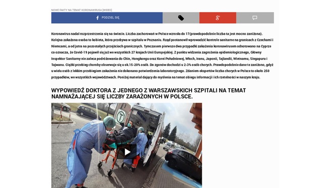 Fałszywe newsy o koronawirusie źródłem internetowych oszustw