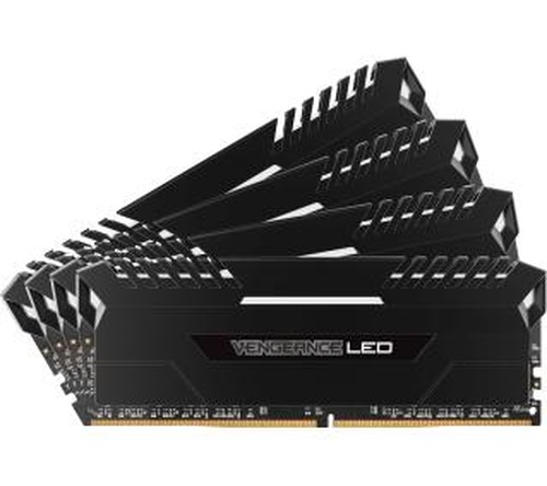 Corsair Vengeance LED White DDR4 32GB (4 x 8GB) 3200 CL16