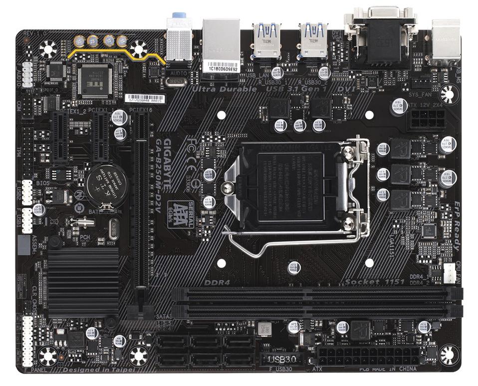 Gigabyte GA-B250M-D2V (rev. 1.0)