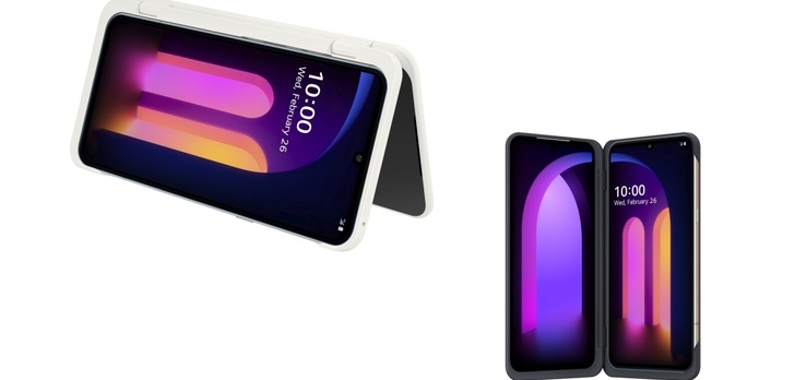 3 ekrany i 5G - LG pokazało V60 ThinQ z etui Dual Screen
