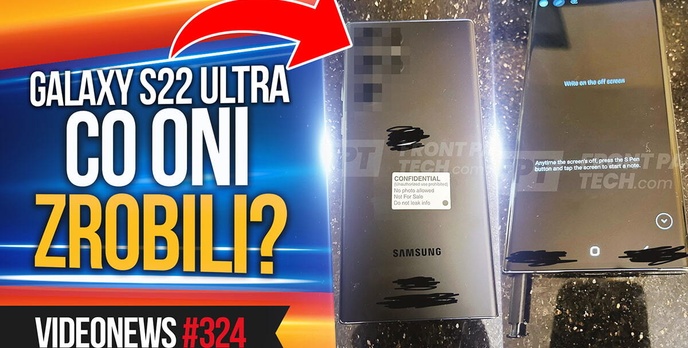 Znamy wygląd Galaxy S22 Ultra, metawersum Microsoftu i gogle Apple do gier - VideoNews 324