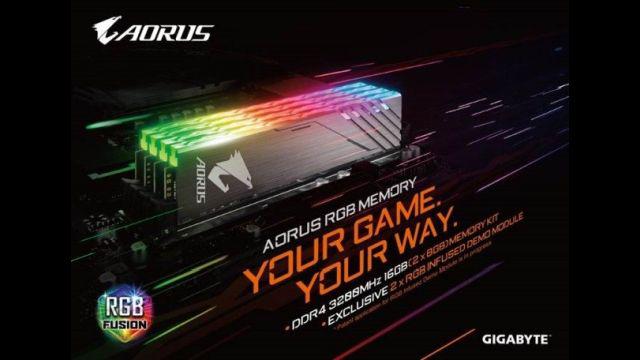 Gigabyte przygotuje pamięci RAM z RGB Fusion