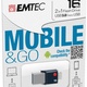 EMTEC Pendrive 16GB OTG T203 MobileGo