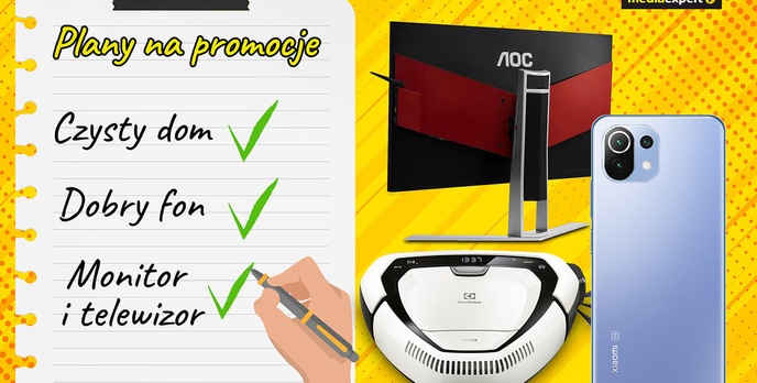 Oszczędź 500 zł na robocie sprzątającym! Lista dobrych promocji w Media Expert!