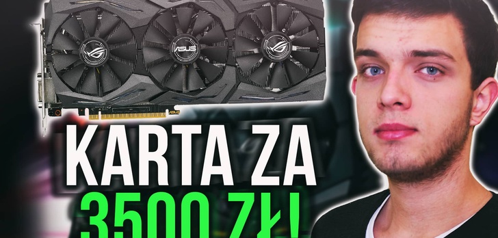 Karta za 3500 zł! Asus Strix 1080Ti